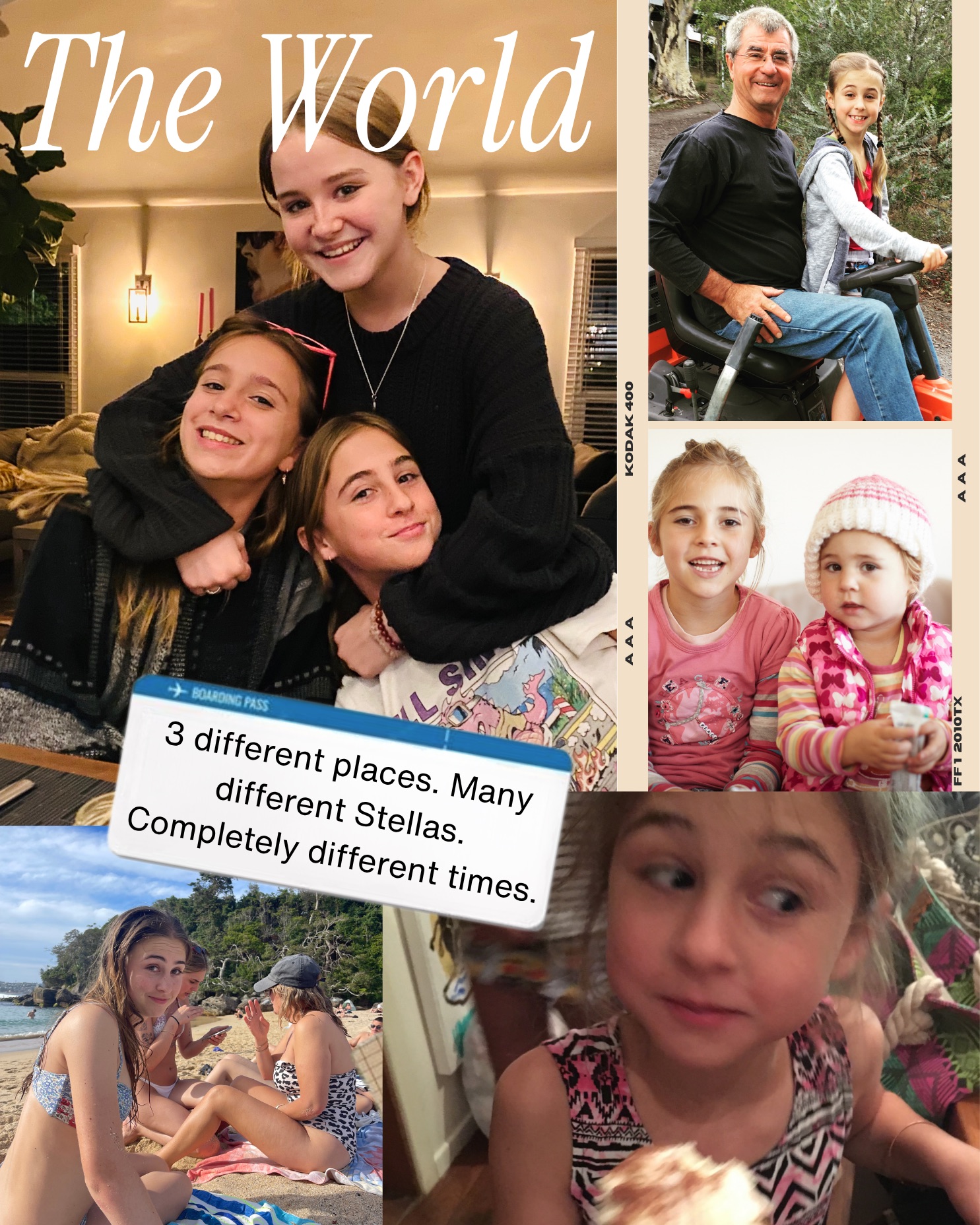 Page 4 of Stella&rsquo;s autobiography pitch deck, Are We There Yet?