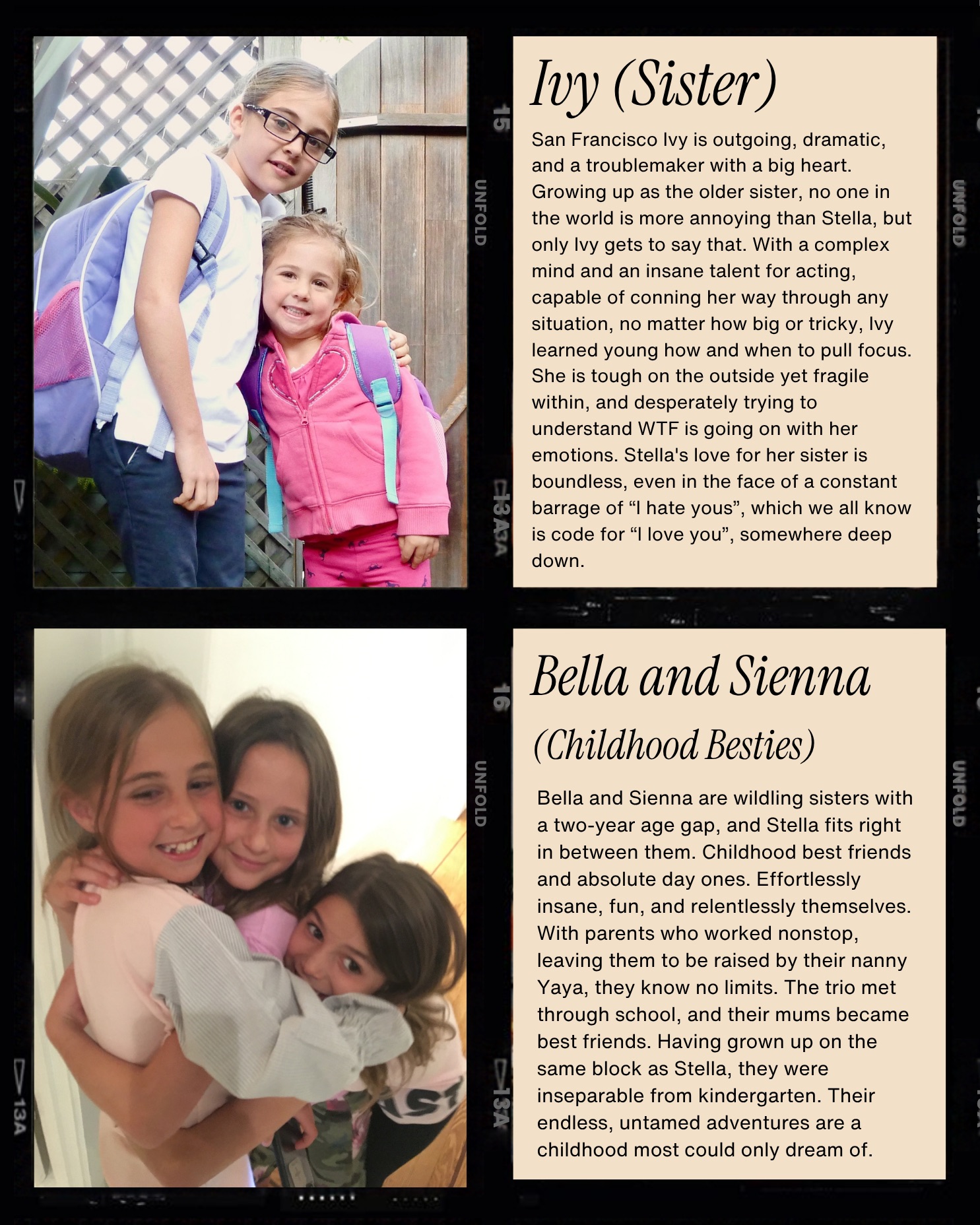 Page 11 of Stella&rsquo;s autobiography pitch deck, Are We There Yet?
