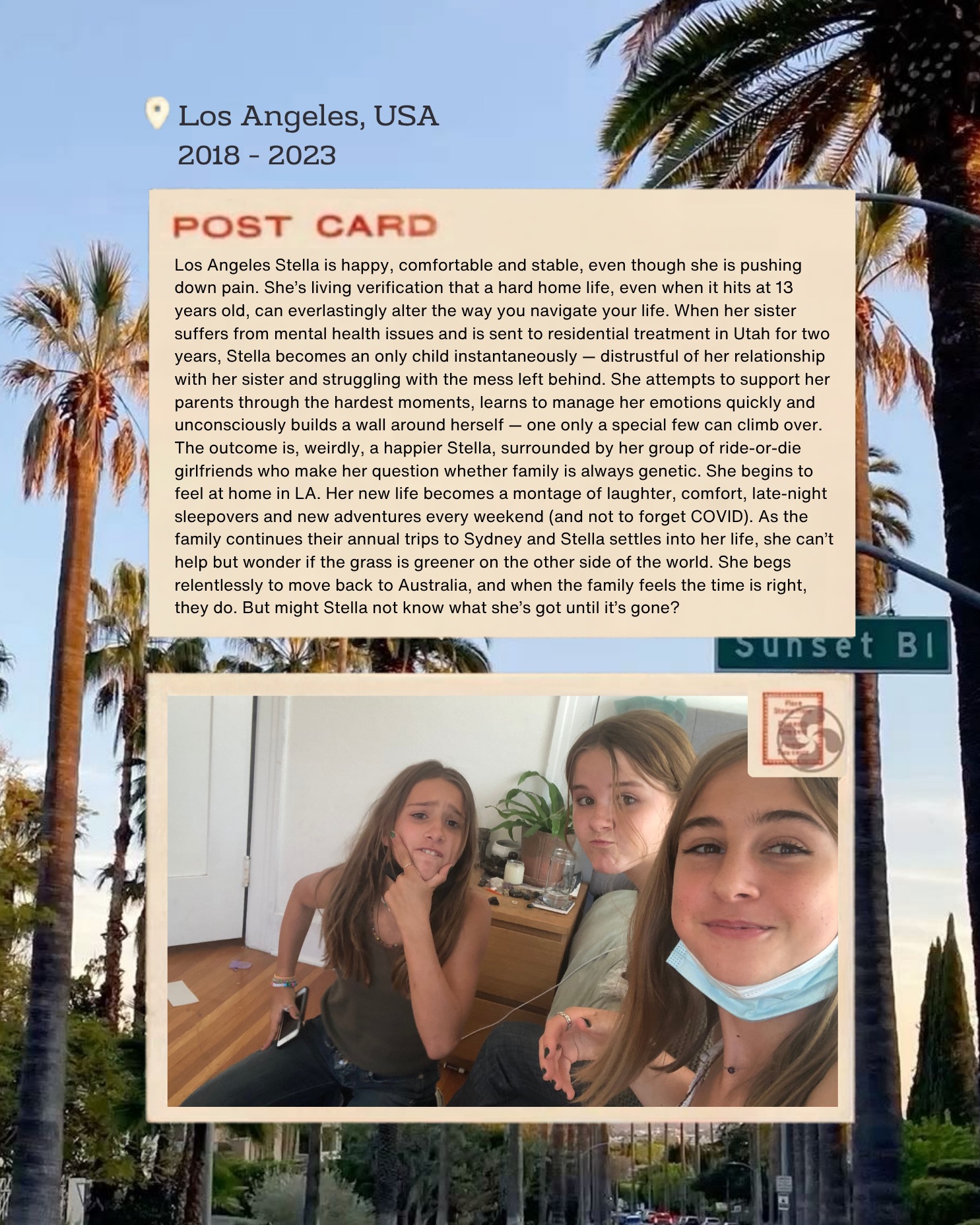 Page 13 of Stella&rsquo;s autobiography pitch deck, Are We There Yet?