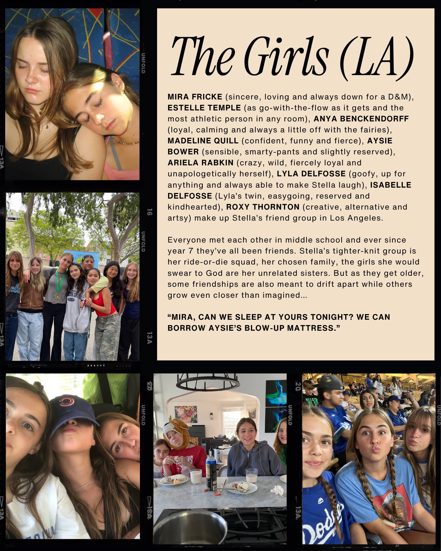 Page 15 of Stella&rsquo;s autobiography pitch deck, Are We There Yet?