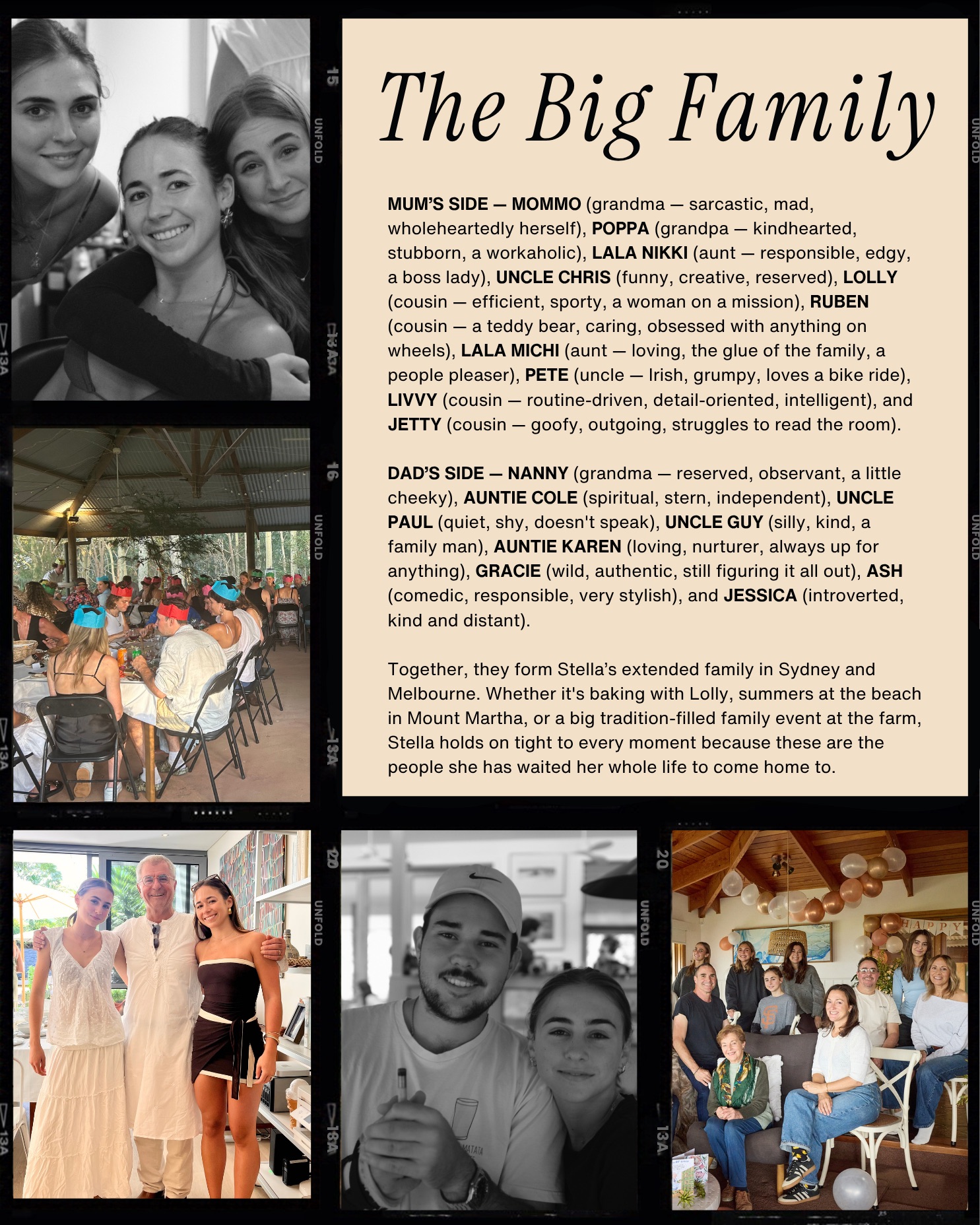 Page 20 of Stella&rsquo;s autobiography pitch deck, Are We There Yet?