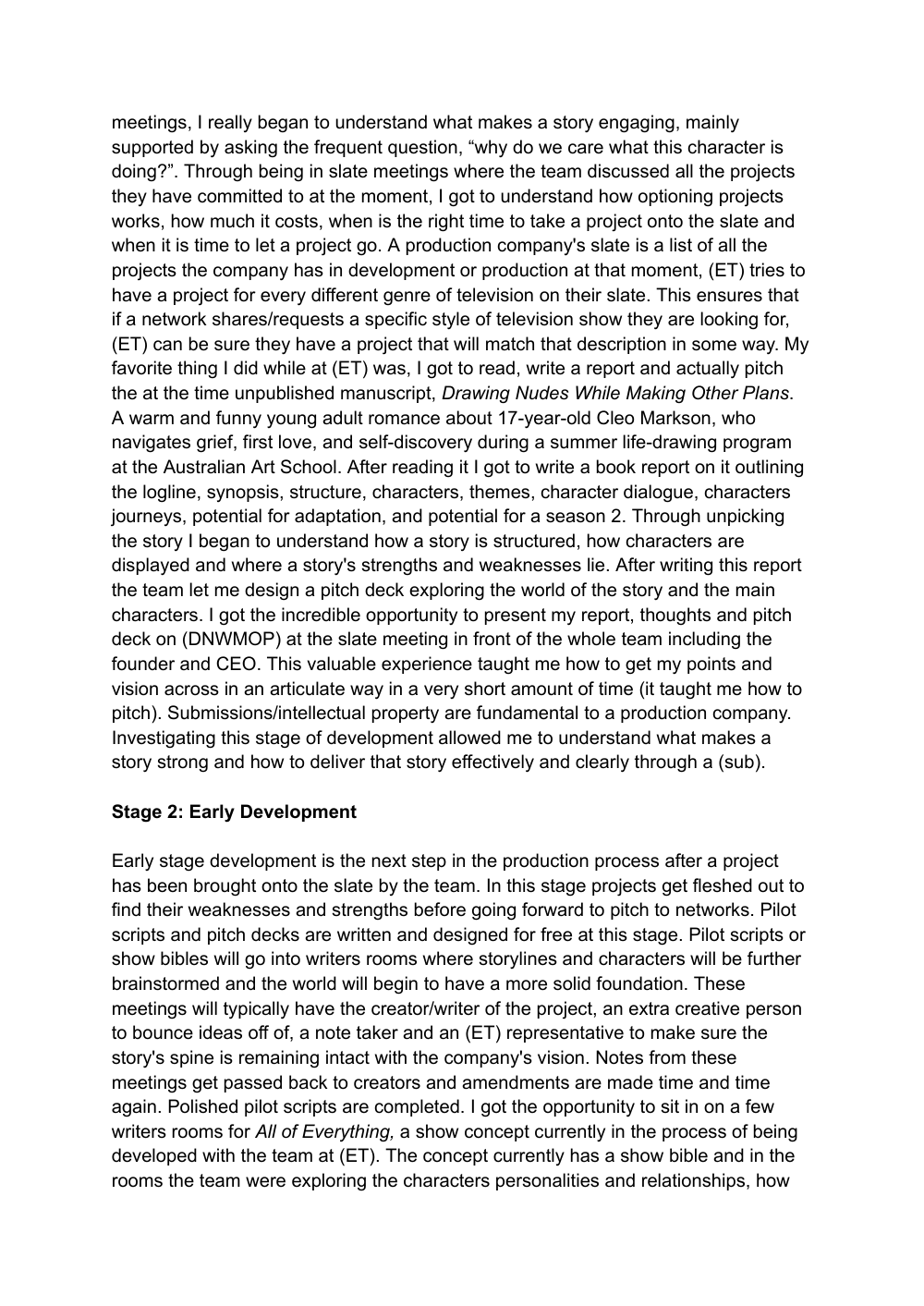 Easy Tiger case study, page 3 of 10