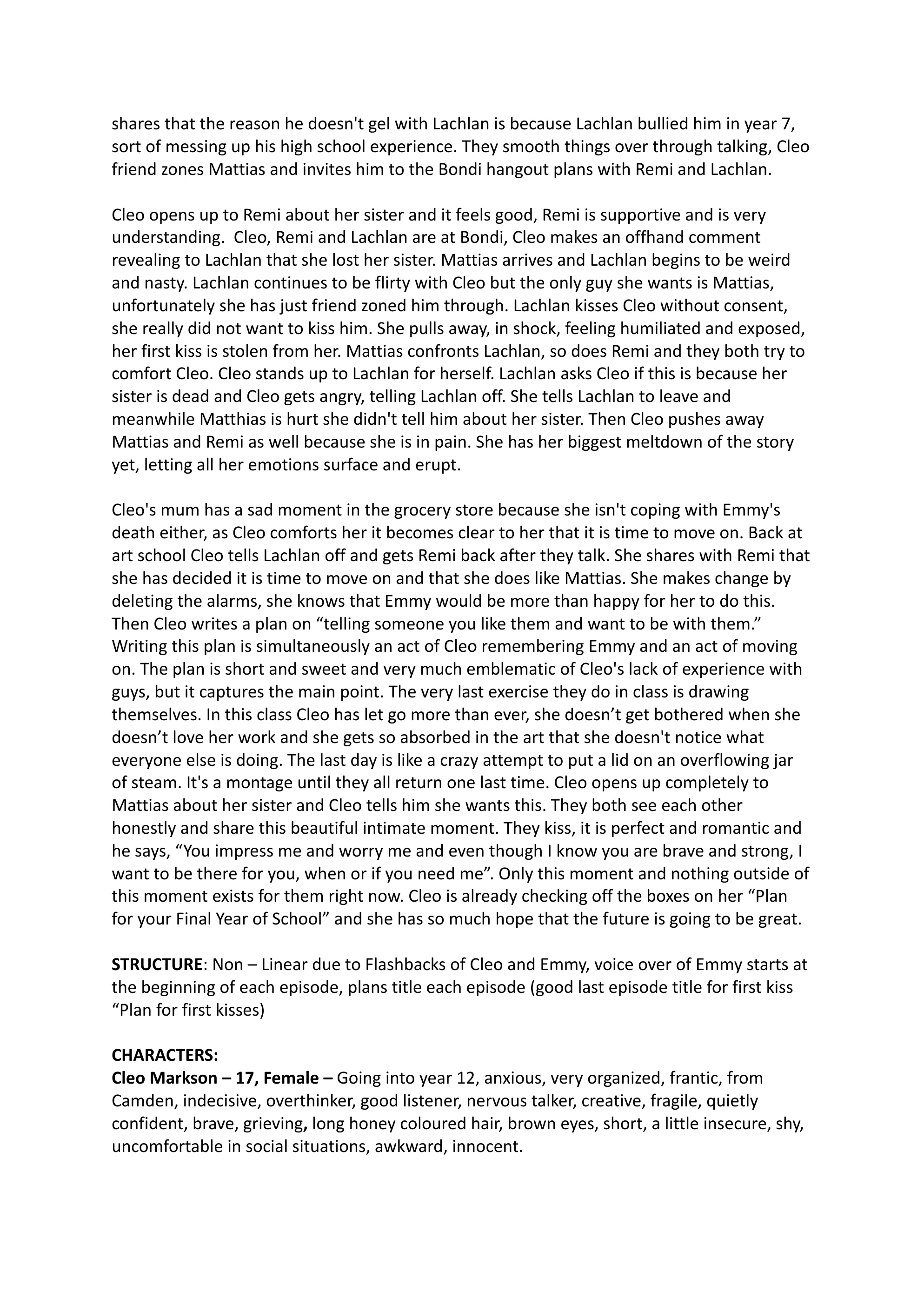 Reader&rsquo;s report, page 3 of 8