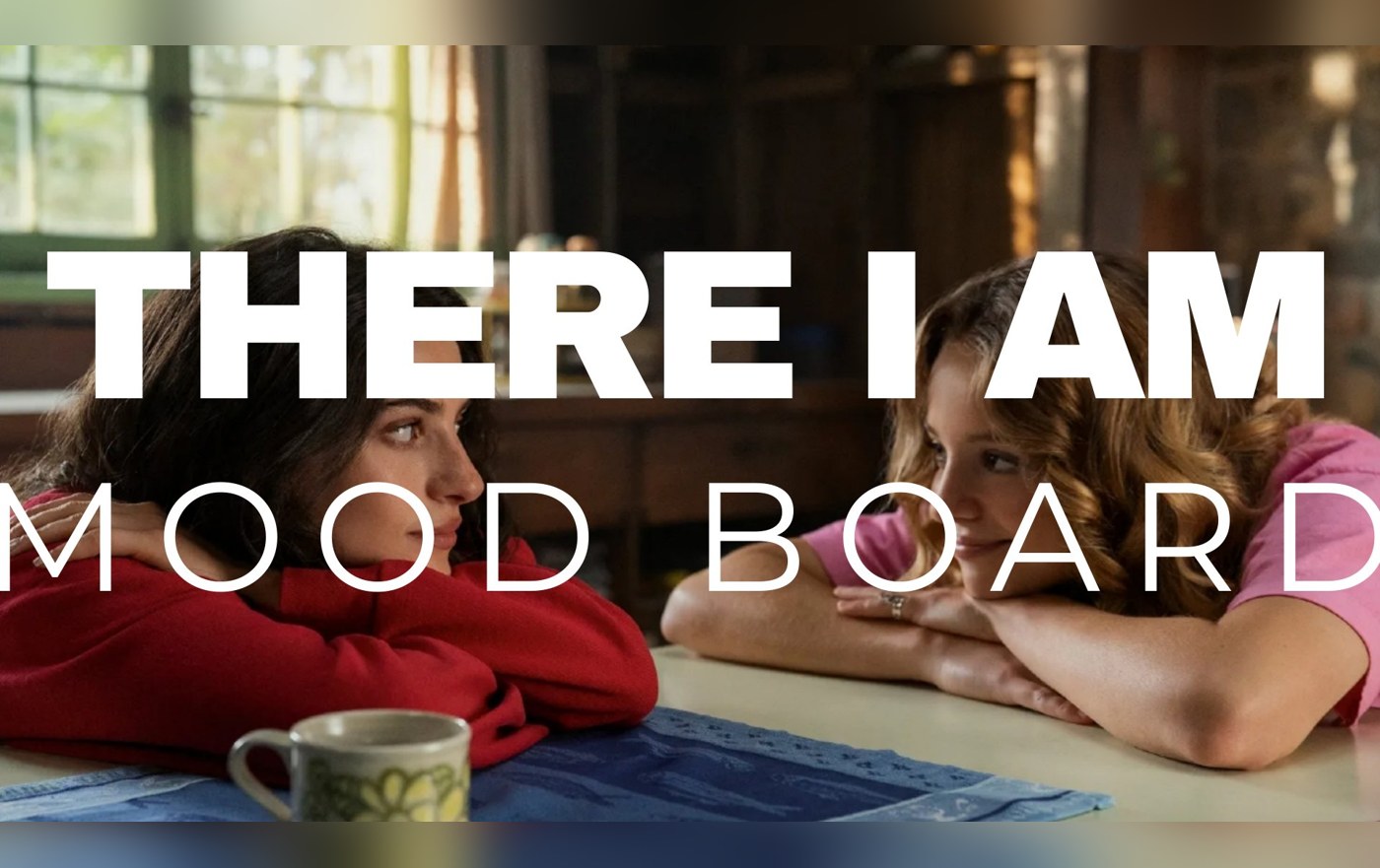 There I Am mood board, front page